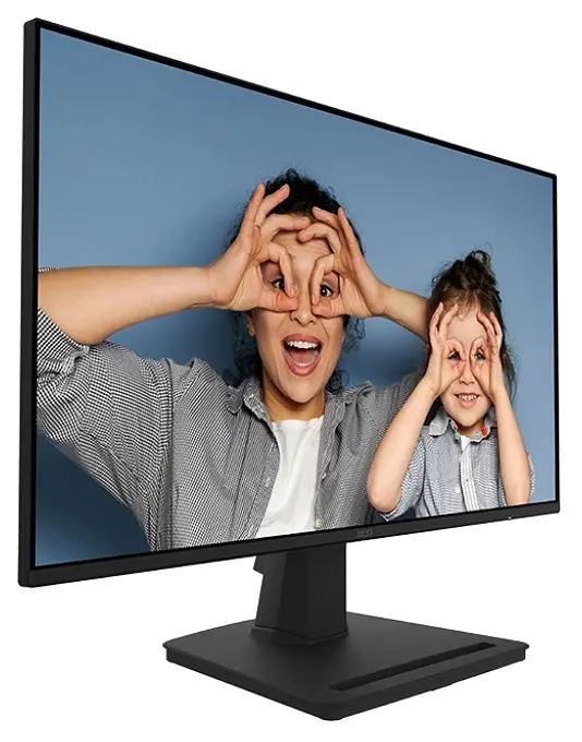 Монітор MSI 24.5` PRO MP252, Black, IPS, 1920x1080 (16:9), 1 мс, 100 Гц, 300 кд/м², 1300:1, 178°/178°, HDMI/DP, 2 x 2 Вт, VESA 100x100, Adaptive Sync - фото 3