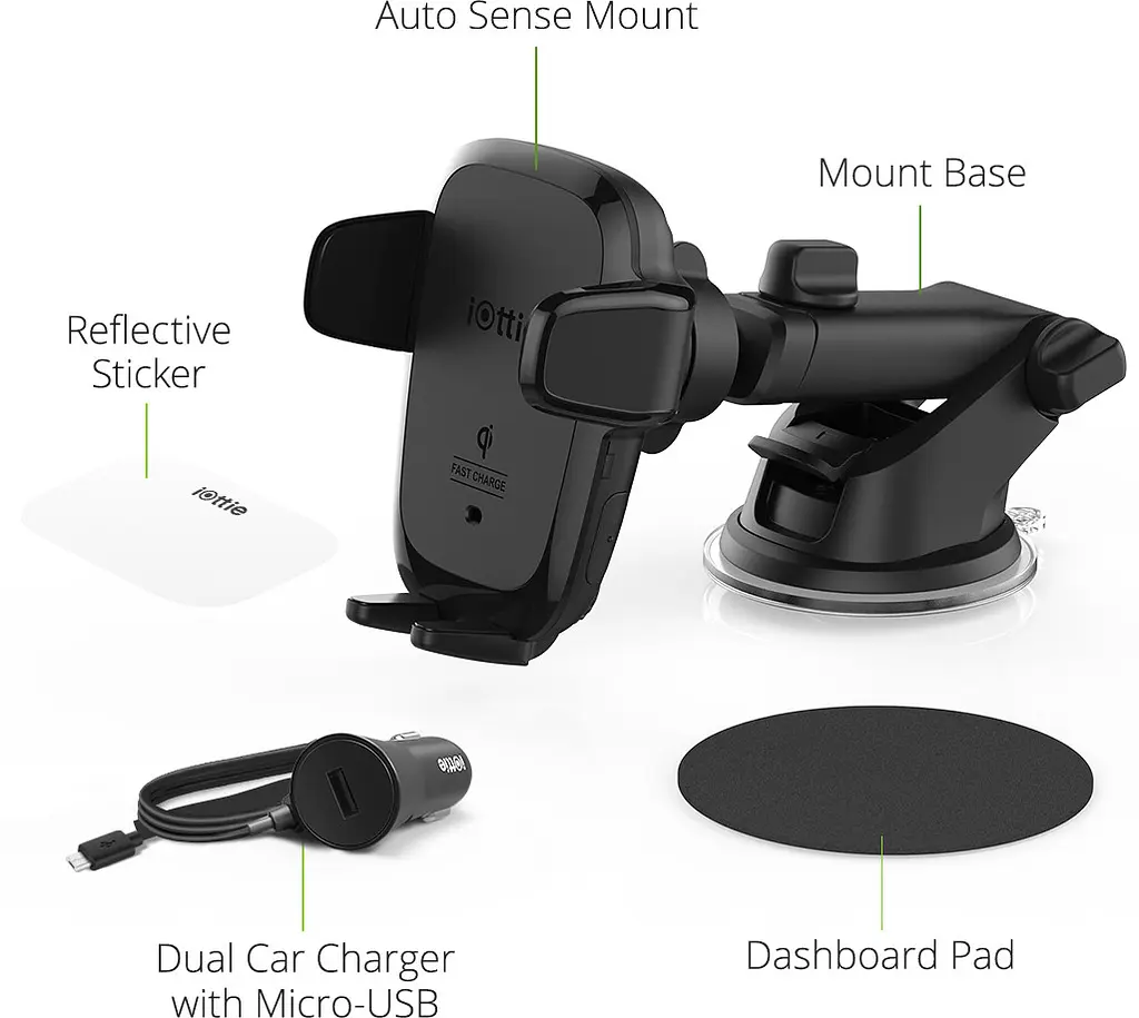 Автомобільне кріплення з автоматичною фіксацією iOttie Auto Sense - фото 4