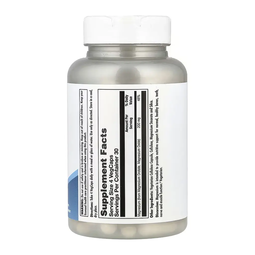 Магній оротат Magnesium Orotate 200 mg - 120 vcaps - фото 2