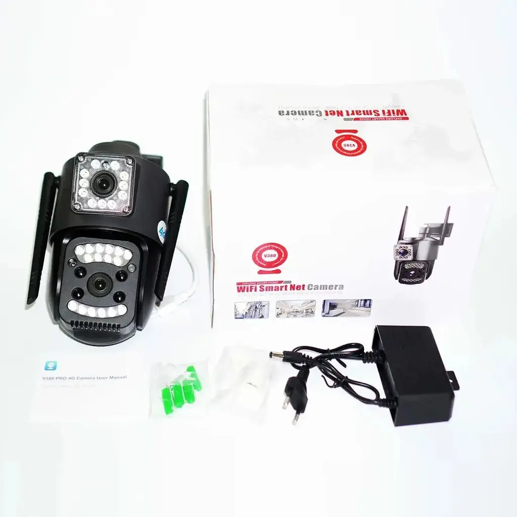 IP камера відеоспостереження RIAS SC03-4G Wi-Fi 2 об'єктива 4MP+4MP вулична з віддаленим доступом - фото 5