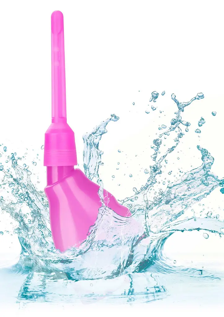 Анальный душ California Exotic Novelties Ultimate Douche 162 мл (розовый) - фото 6