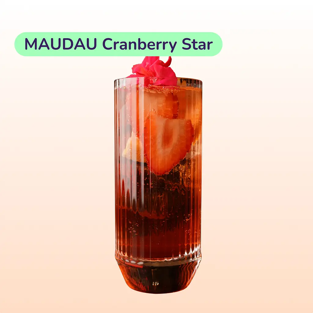 Коктейль MAUDAU Cranberry Star (набір інгредієнтів) х10 на основі Nemiroff - фото 3