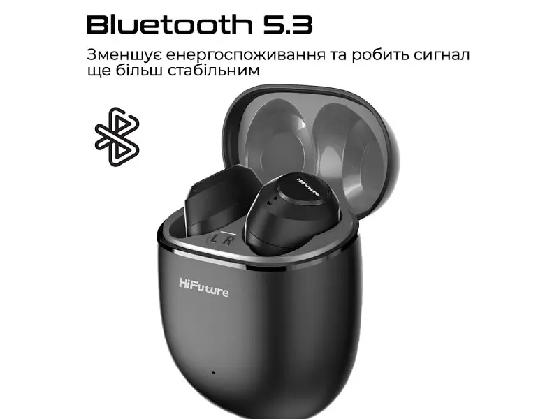Навушники TWS HiFuture OlymBuds3 White (olymbuds3.white) - фото 4