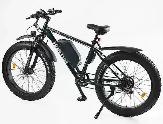 Електровелосипед Corso HUNTER 26 дюймів (750W, 48V, 20Ah) Чорний - фото 3