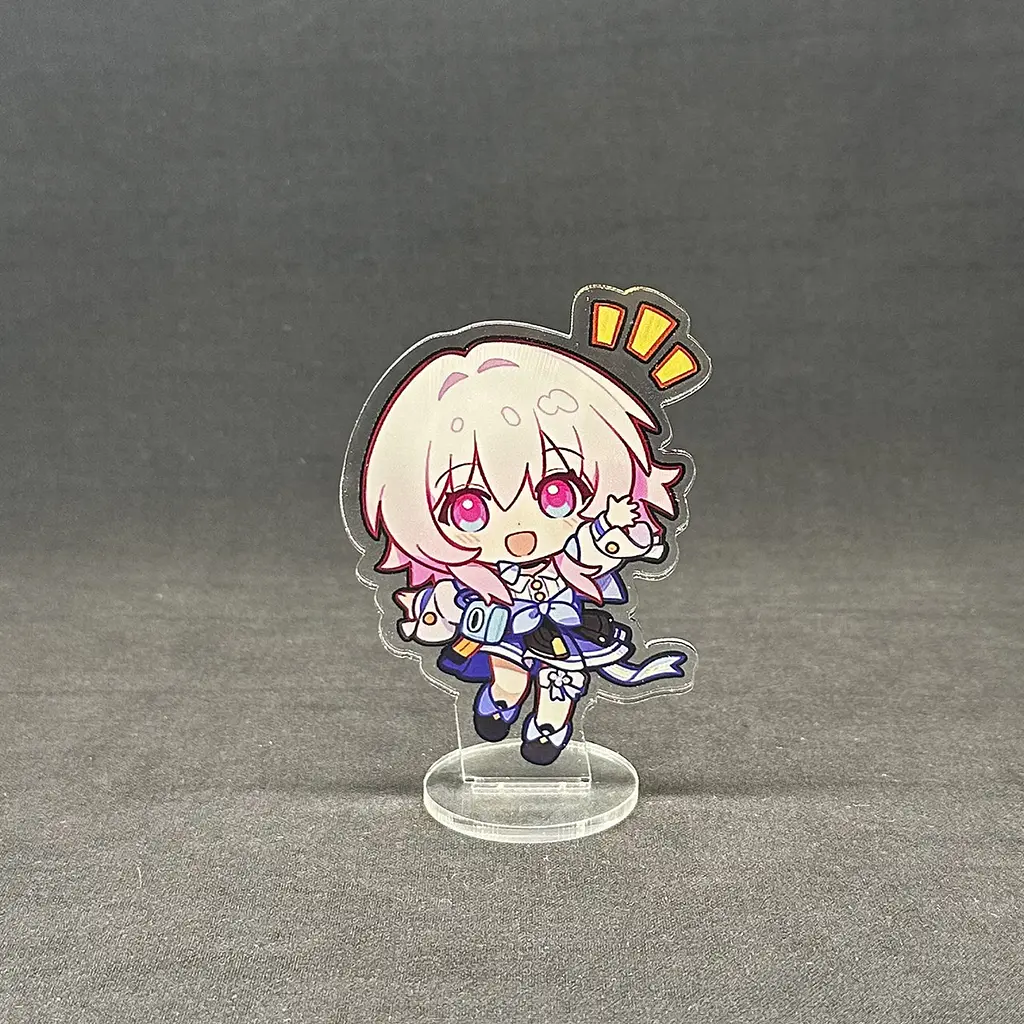 Акрилова колекційна фігурка Honkai: Star Rail Chibi 7 Березня 10 см - фото 2