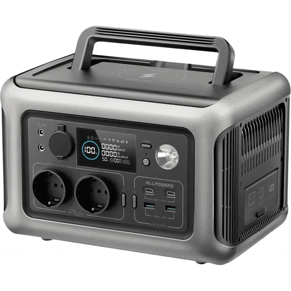 Зарядна станція Allpowers R600 Black [121316] - фото 2