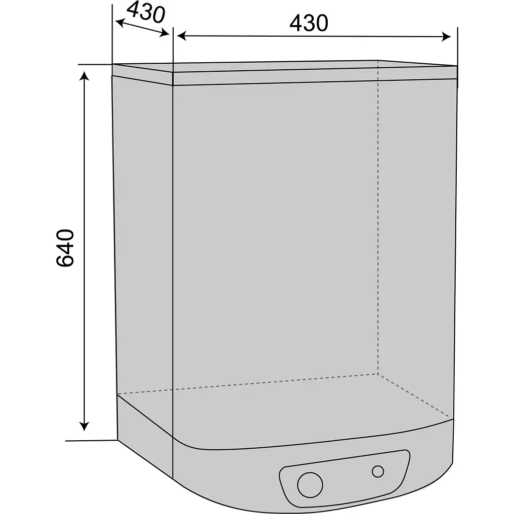Водонагреватель Ventolux WH 50 DBS - фото 8