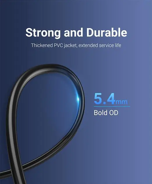 Кабель Vention 0.25м USB 3.0 - Micro USB Type-B 5 Гбіт/с 5V/3A USB 3.0 A на Micro-B для Жорских Дисків Чорний (COPBC) - фото 10