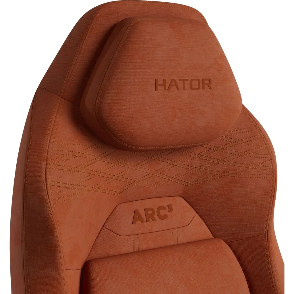 Геймерське крісло Hator Arc 3 L Velour Orange (HTC3449L) [170585] - фото 8