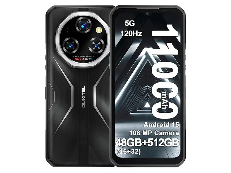 Смартфон Oukitel WP55 Pro 16/512GB Black - фото 2