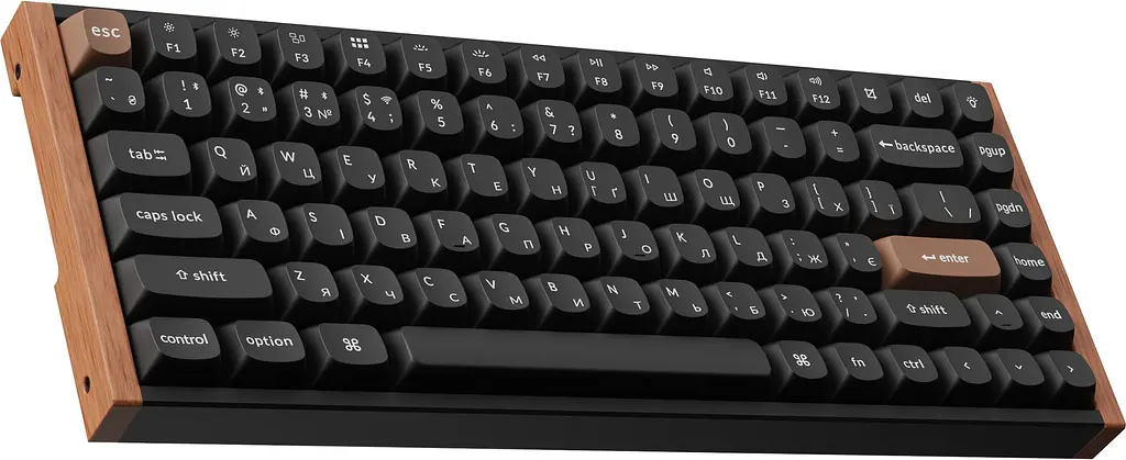 Клавіатура бездротова Keychron K2 HE Magnetic Switch Black RGB (K2H-F1-UA) - фото 3