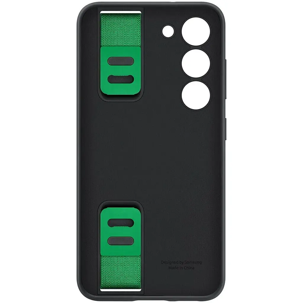 Чохол-накладка Samsung Silicone Grip Case для Samsung Galaxy S23 SM-S911 Black (EF-GS911TBEGRU) - фото 4