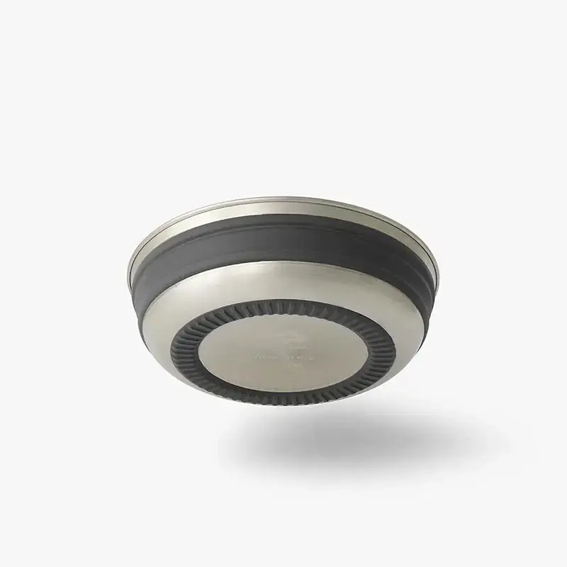 Миска складна Sea To Summit Detour Stainless Steel Collapsible Bowl M Beluga Black (1033-STS ACK039011-050101) - фото 3