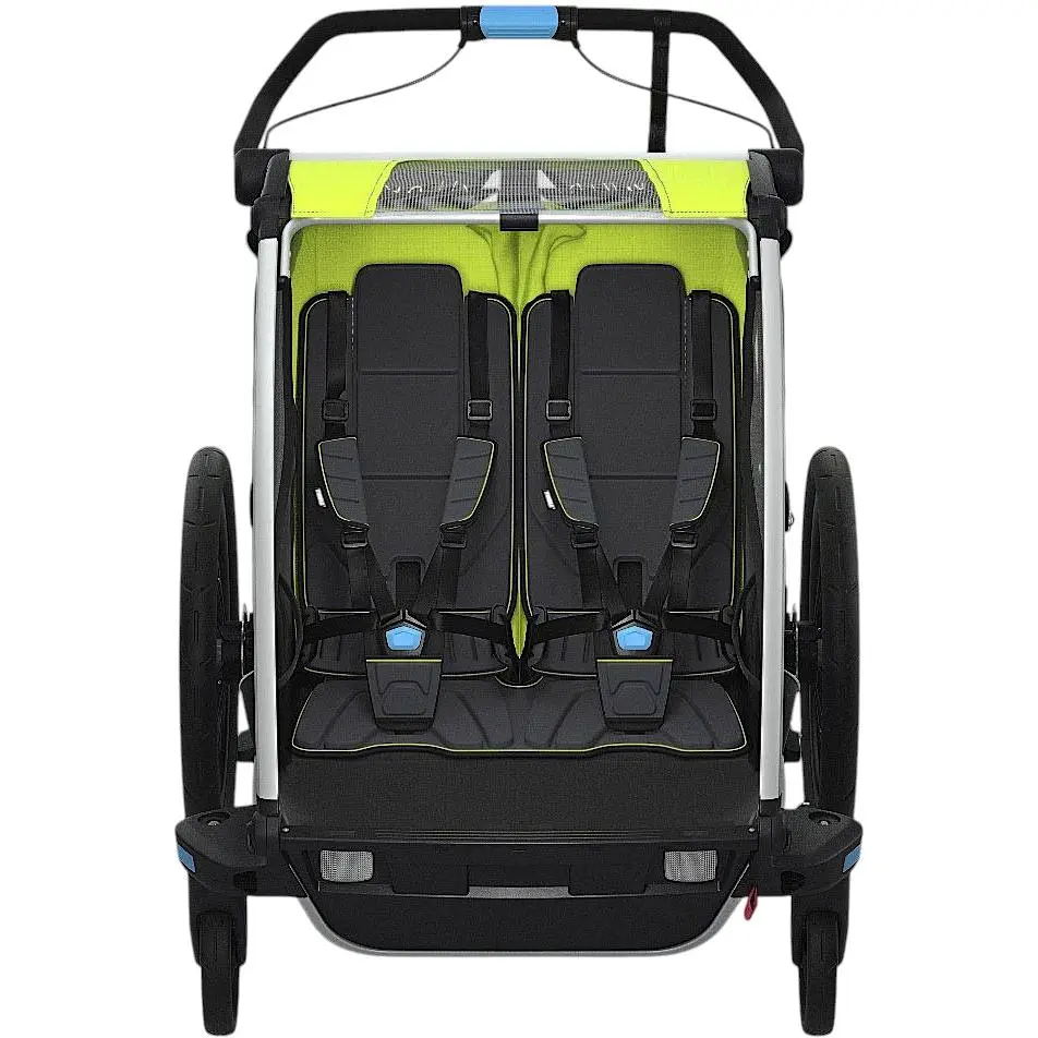 Дитяча коляска Thule Chariot Sport Double (Chartreuse-Mykonos) (TH 10201004) - фото 6