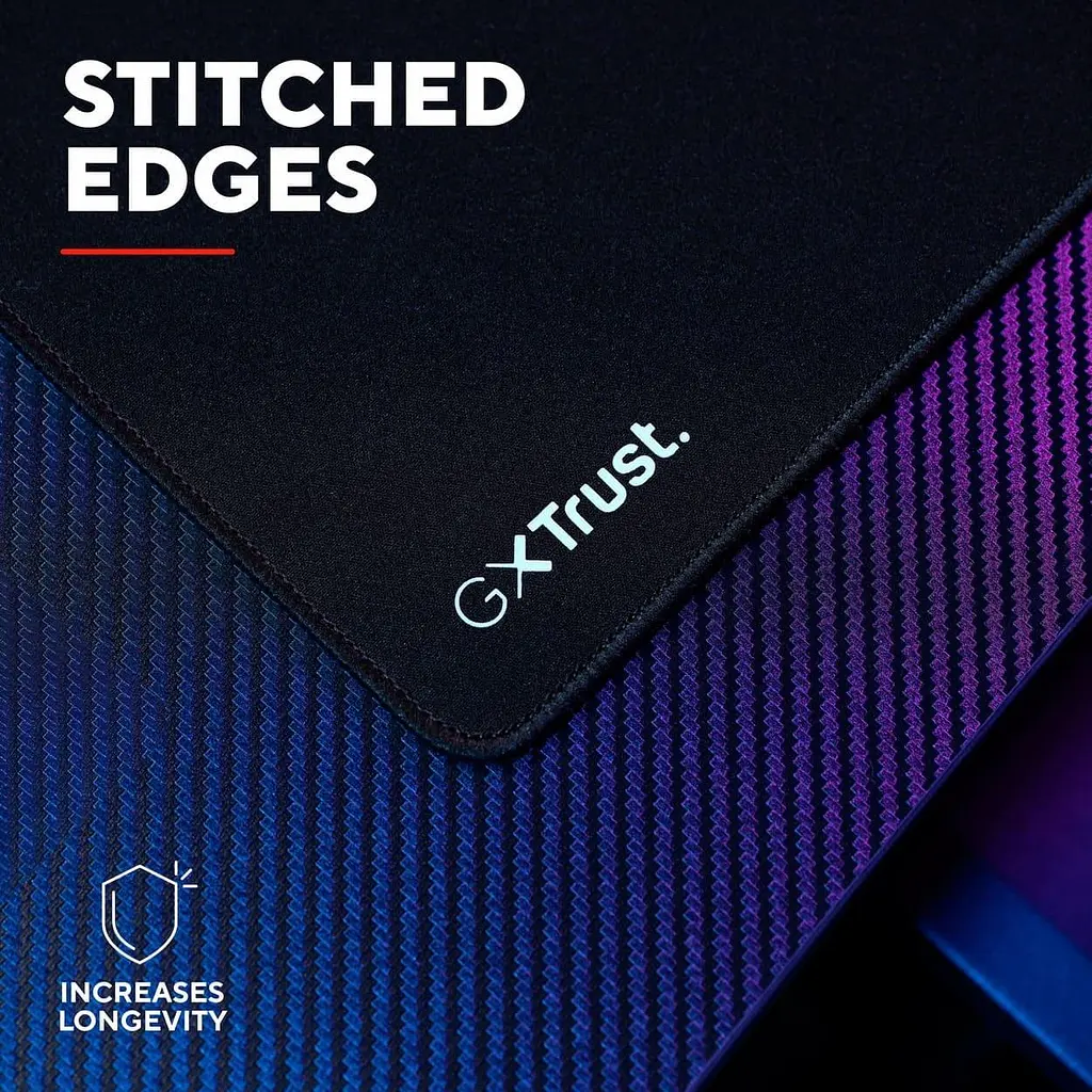 Ігрова поверхня Trust GXT 759 XXL (900x400x3мм) Black (25595_TRUST) - фото 5