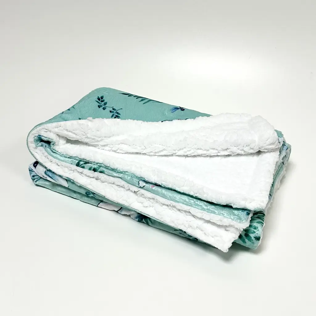 Ковдра для тварин Derby Sherpa Blanket Блакитний 150х200 см - фото 2
