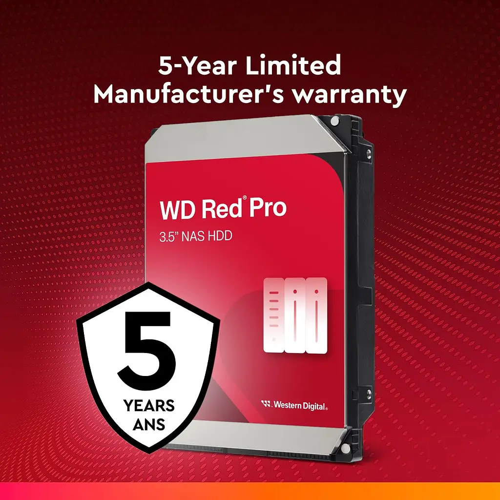 WD Жорсткий диск WD 10TB 3.5" 7200 512MB SATA Red Pro NAS - фото 4