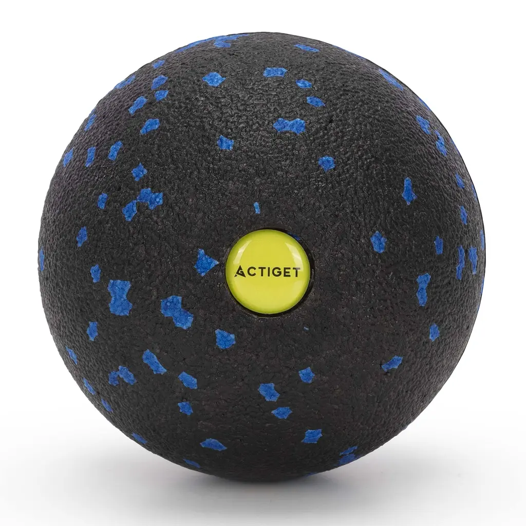 Масажний м'яч Actiget EPP 8 см ACT0095 Black/Blue