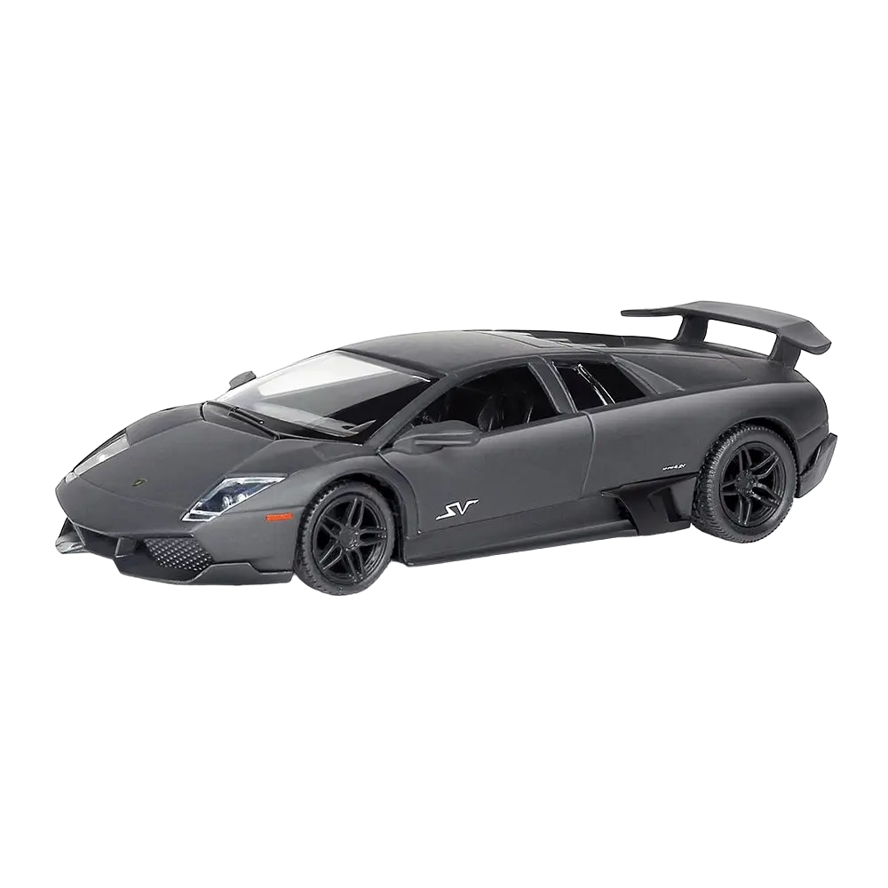 Машинка Uni-fortune Lamborghini Murcielago, 1:32, матовий чорний (554997M) - фото 1