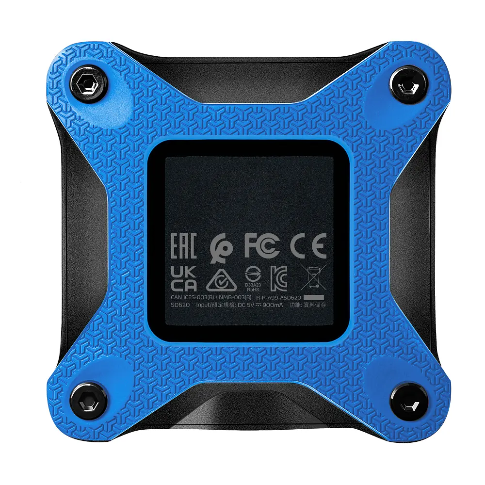 Портативний SSD ADATA SD620 1TB USB 3.2 520/460Mb/s Blue (SD620-1TCBL) - фото 6