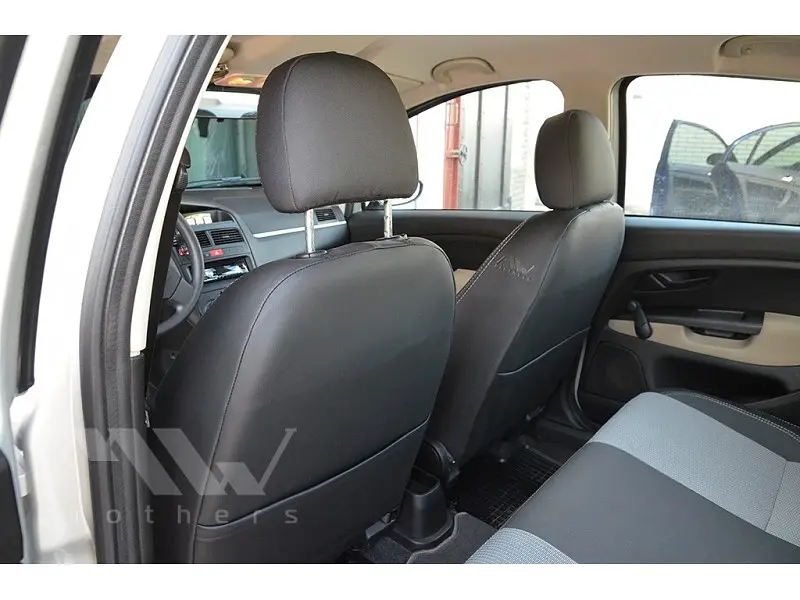 Авточохли модельні MW Brothers для Fiat Linea c 2007 - фото 2