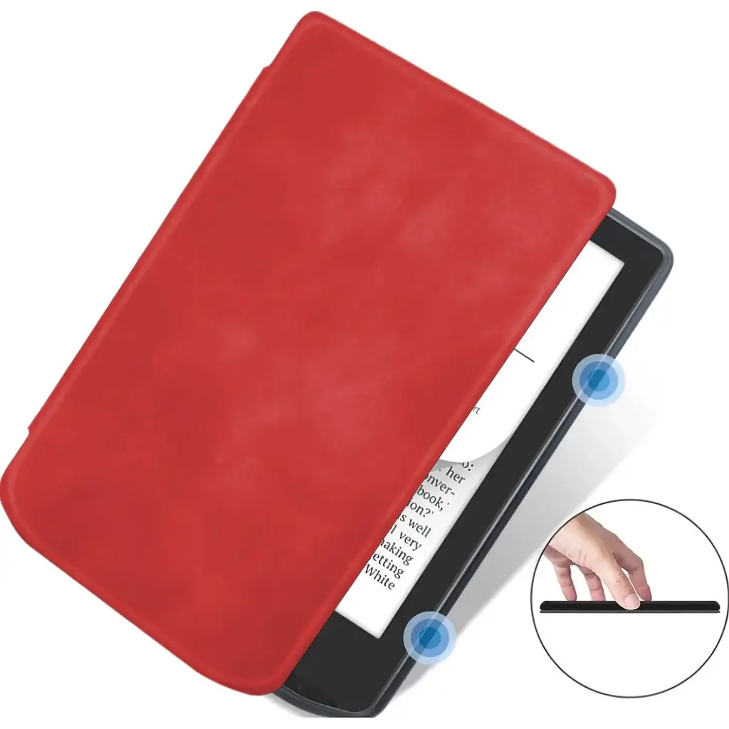 Чохол-книжка BeCover Smart Case для PocketBook 629 Verse / 634 Verse Pro Red (710979) [114570] - фото 4