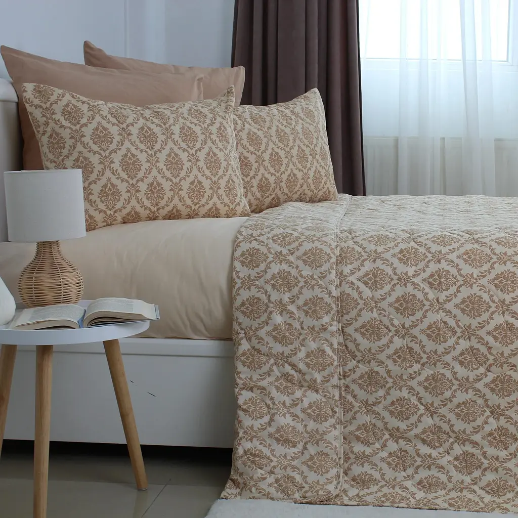 Покривало ТЕП Elegante Cotton Beige Fantasy 220 x 240 см (4-04577_32783) - фото 5