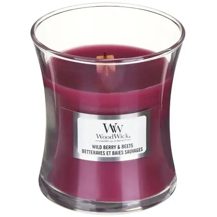 Свеча Woodwick Wild Berry & Beets Mini Лесная ягода и свекла 85 г (1632284E) - фото 2