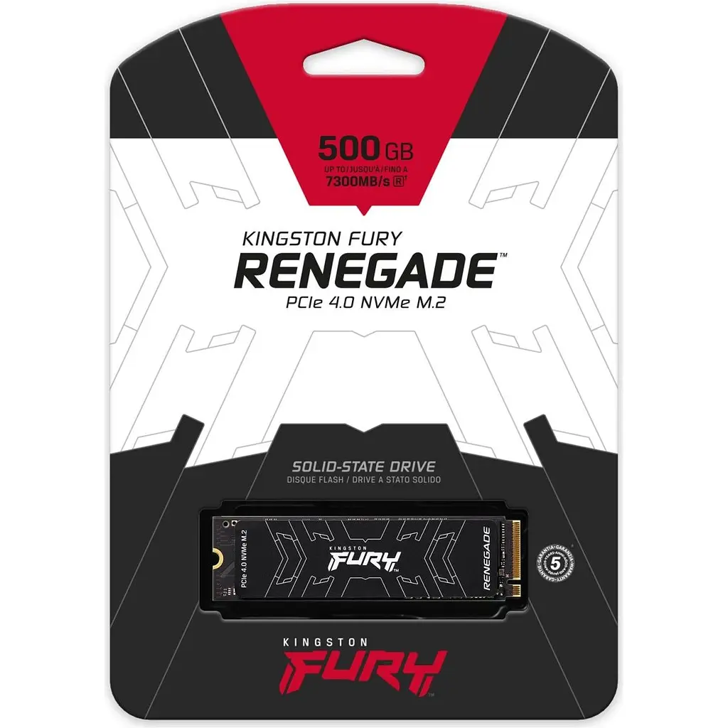 SSD накопичувач Kingston FURY Renegade 500GB (SFYRS/500G) [130889] - фото 3