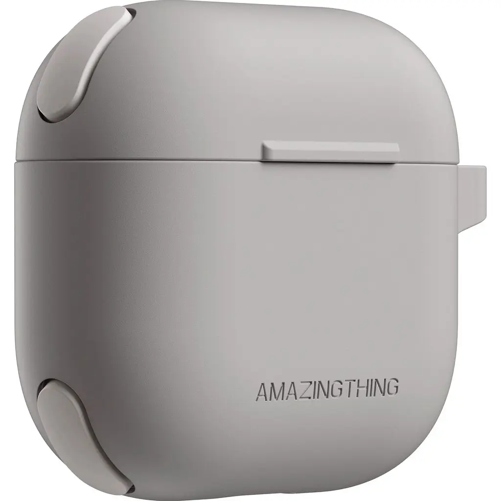 Чохол AmazingThing Omni GripClip Case для Apple AirPods 4 Titan Grey (APRO4OMGY) [131105] - фото 2