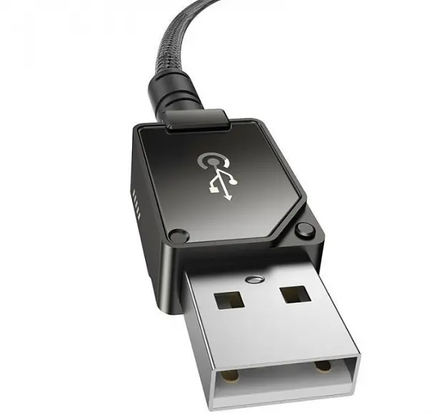 Кабель Baseus Unbreakable Series Fast Charging Cable USB to Lightning 2.4A 1m P10355802111-00 Black - фото 5
