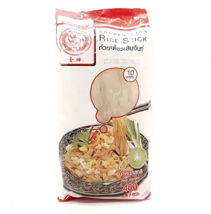 Локшина рисова Golden Lion Rice Stick 10 мм 400 г
