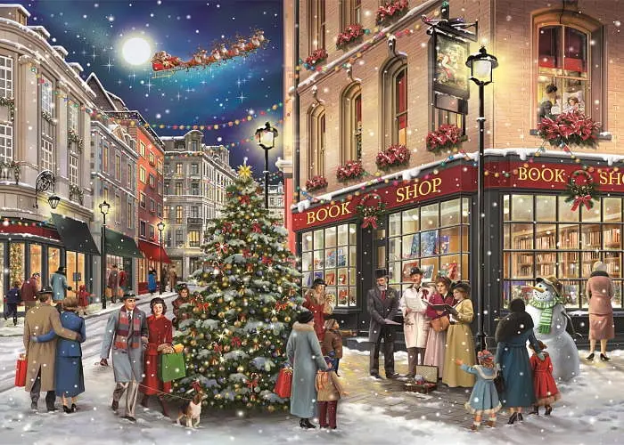 Пазл Clementoni Classic Christmas Collection: Велике Різдво (Classic Christmas Collection - Christmas Puzzle - 1000 pcs.), 1000 ел. (39925) - фото 2
