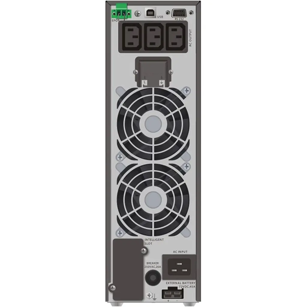 Источник бесперебойного питания (ИБП) PowerWalker VFI 3000 TGS (10122046) [91991] - фото 3