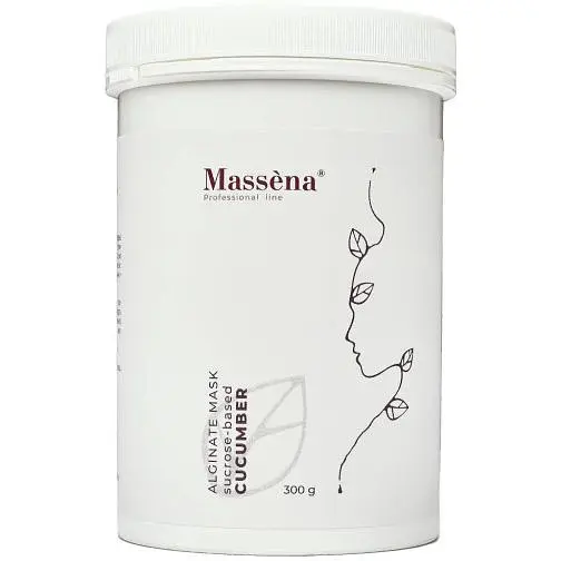 Альгінатна маска Massena Cucumber на основі сахарози 300 г