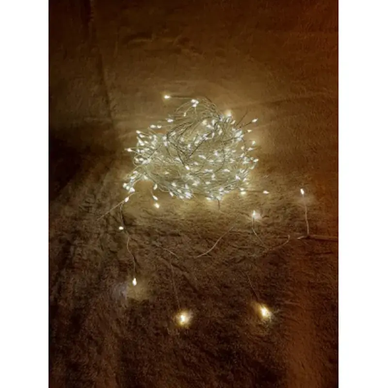 Гірлянда Luca Lighting кластер срібна струна, 11 м, теплий білий (8718861852660) - фото 2