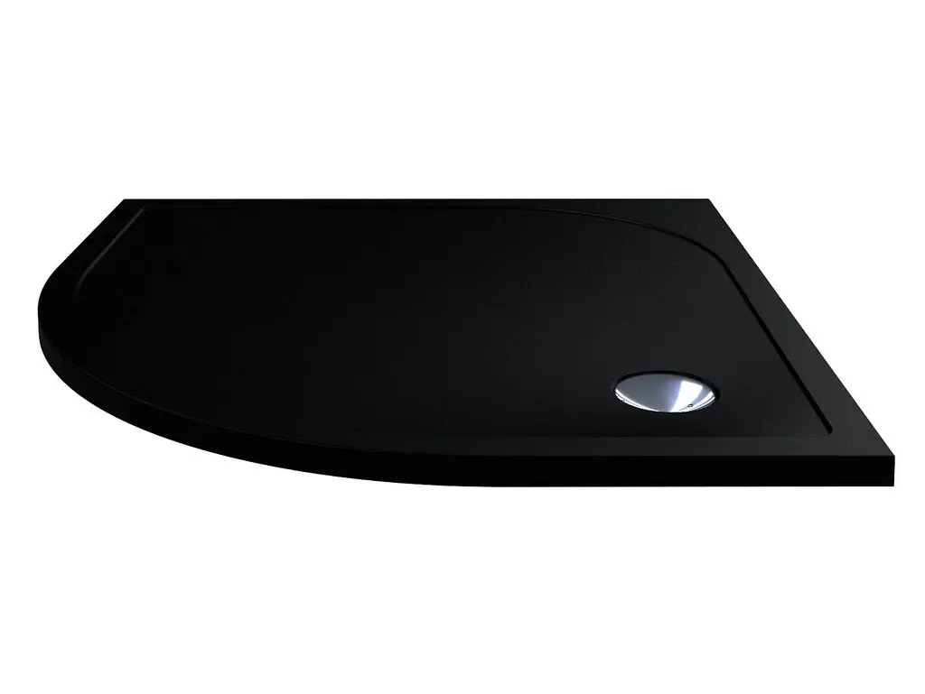 Душовий піддон Miraggio Madrid 900 mirastone black 0000693, Чорний матовий - фото 2
