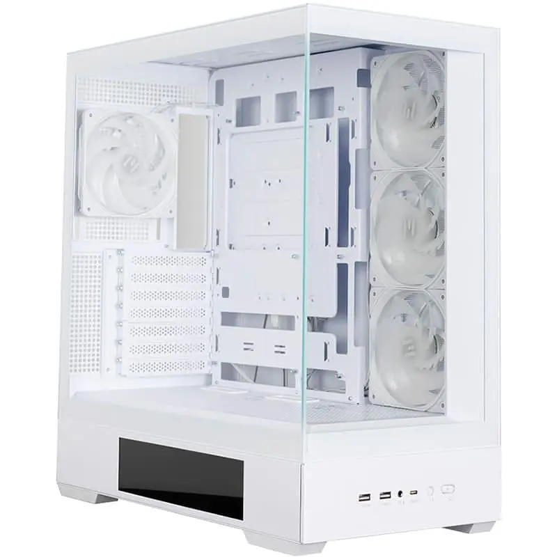Корпус Zalman P40 DS ARGB Reverse White без блока питания (P40DSWHITE) - фото 4