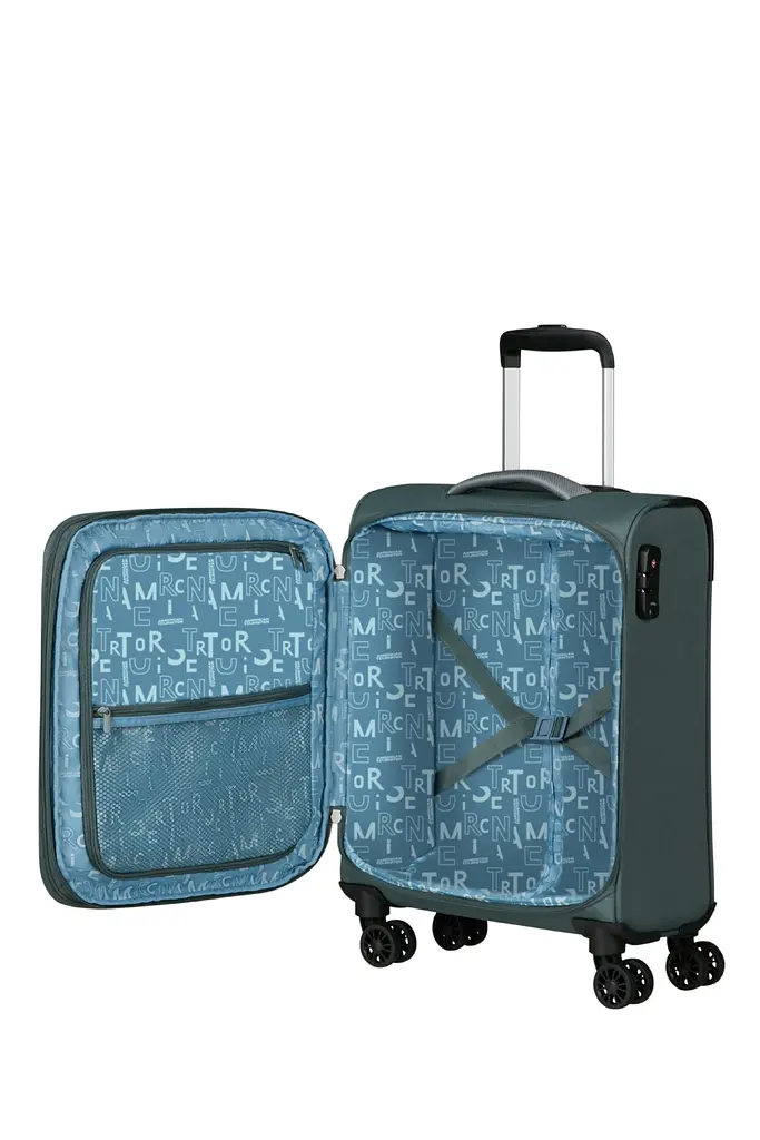 Валіза American Tourister PULSONIC DARK FOREST 55x40x23(26) 55 См MD6*04001 - фото 2