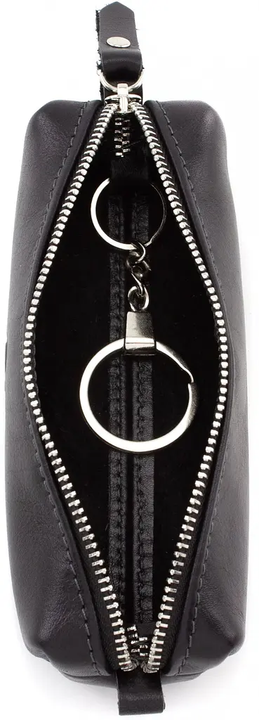 Стильная мужская ключница из кожи GRANDE PELLE 15х5х3 см acs0024440 - фото 5