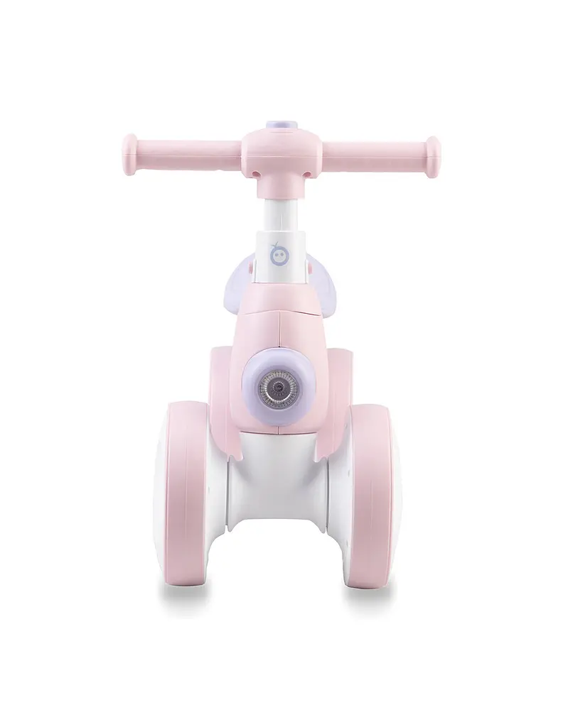 Беговел MoMi Tobis Pink со светом и мыльными пузырями - фото 3
