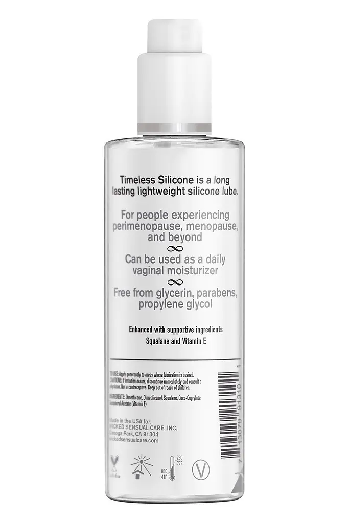 Лубрикант Wicked Sensual Care Timeless Silicone 120 мл - фото 2