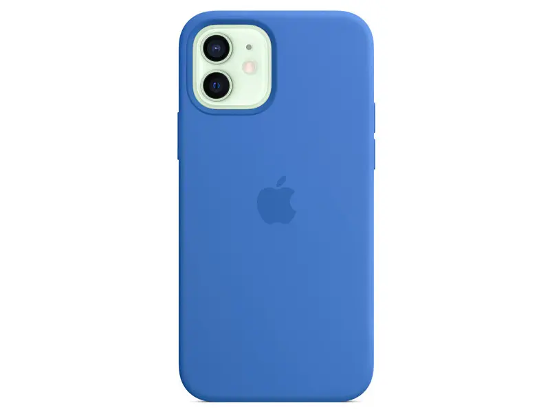 Чохол Apple Silicone Case for iPhone 12 Pro Max HQ Capri blue - фото 4