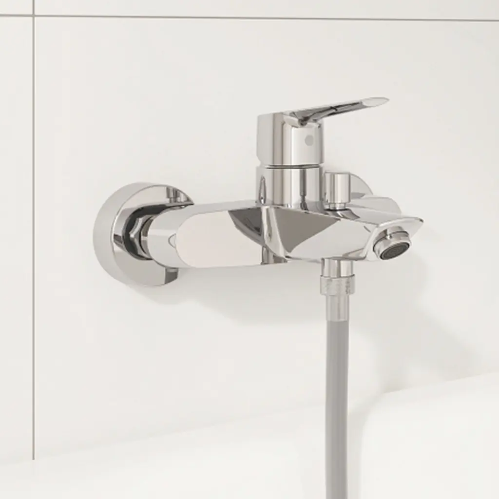 Комплект змішувачів для ванної кімнати Grohe QuickFix Start UA202301MQ, Хром - фото 12