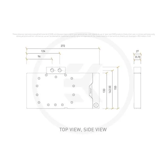 Водоблок EKWB EK-Quantum Vector² Master RTX 4080 DRGB - Nickel + Plexi (3831109902868) - фото 5
