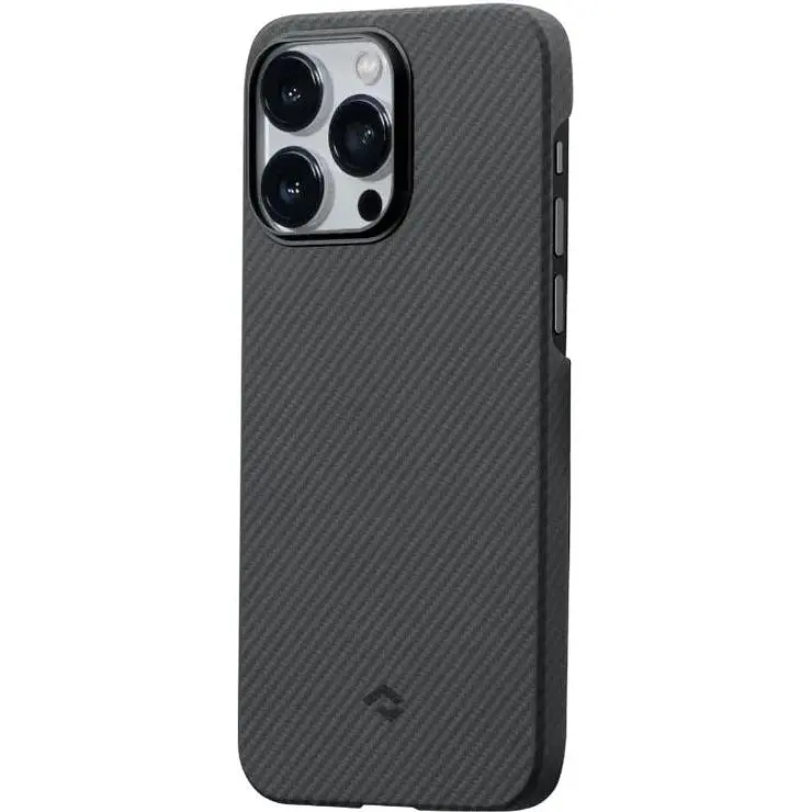 Чохол-накладка Pitaka MagEZ Case 3 Twill 600D Black/Grey для iPhone 14 Pro Max (KI1401PMA) - фото 2
