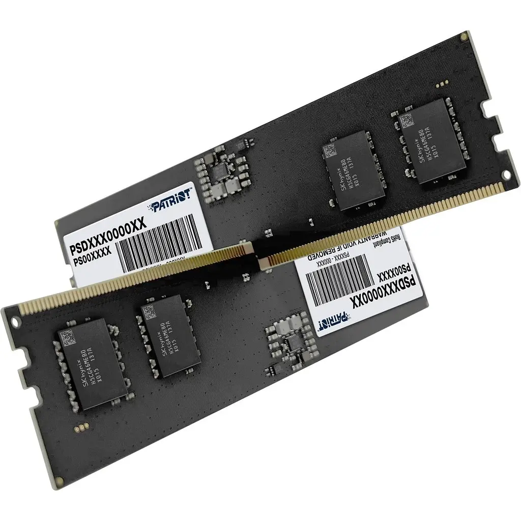 Модуль пам'яті DDR5 Patriot Signature Line 2x8 ГБ 4800 МГц чорний (PSD516G4800K) [175536] - фото 6