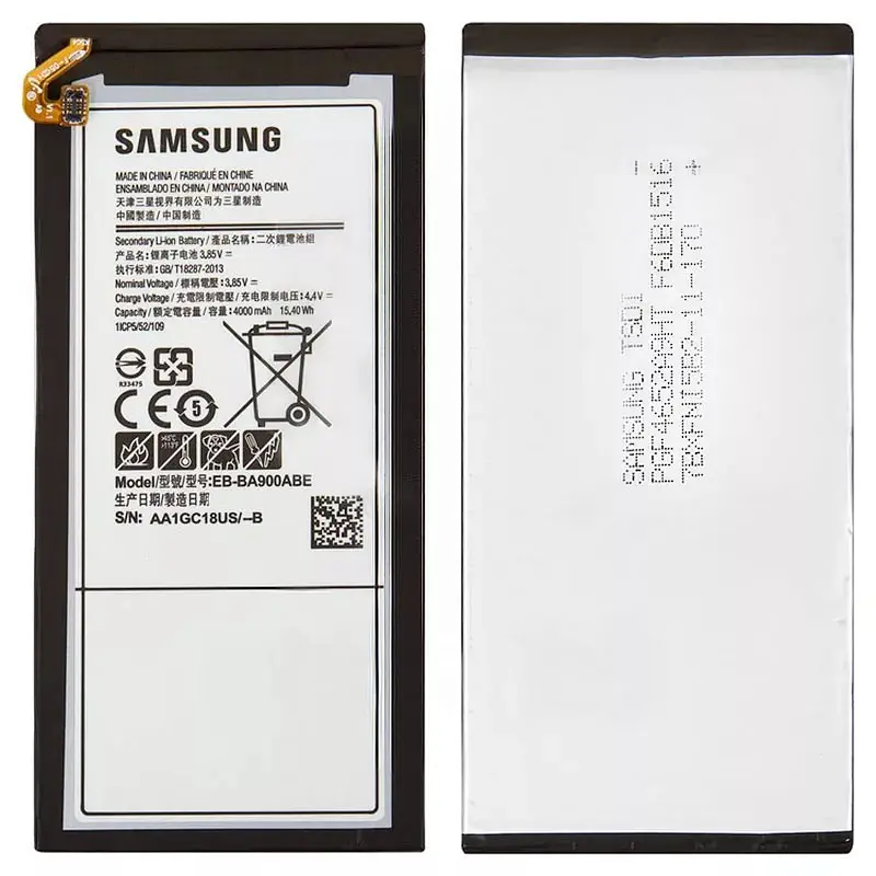 Акумулятор до телефону Samsung EB-BA900ABE 4000mAh - фото 2