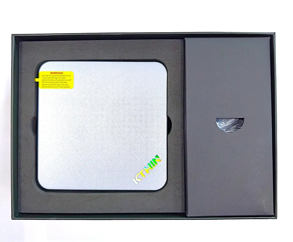 Мини компьютер неттоп KTHIN Mini PC MID3 Silver Core i5-1340P 12/16 16GB SSD 512GB Iris Xe Wi-Fi 6 2xHDMI 2xLAN - фото 7