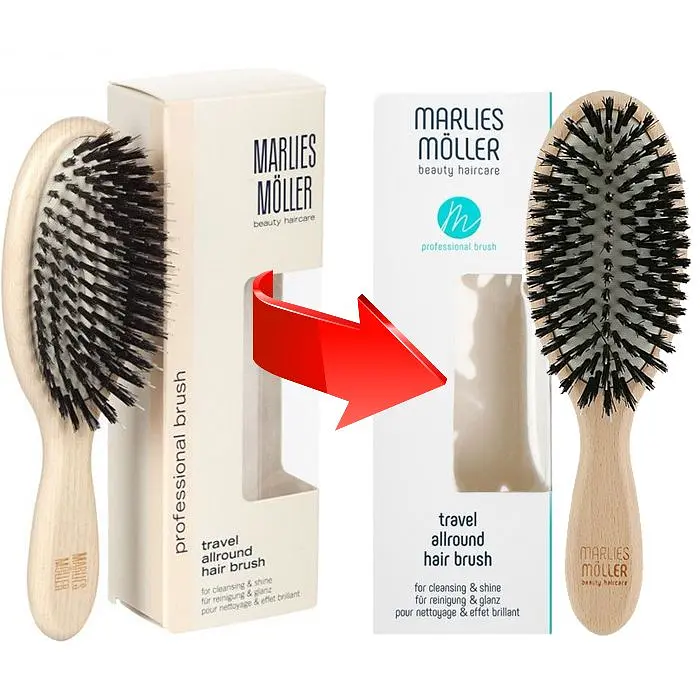 Щетка очистительная маленькая Travel Allround Hair Brush Marlies Moller - фото 4